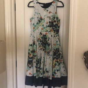 Anthropologie Floral Dress
